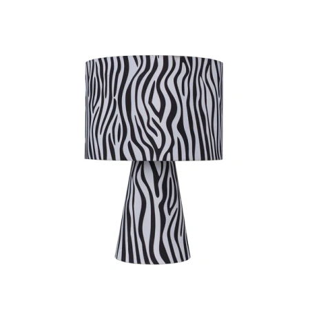 Table lamp Momo Zebra E27 BL