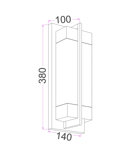 Wall light Puente Marble E14 BRS