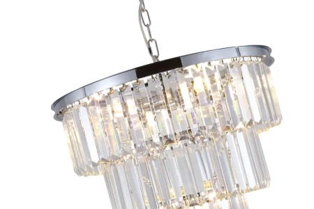 Pendant lamp FOUR DROP E14 25W CH