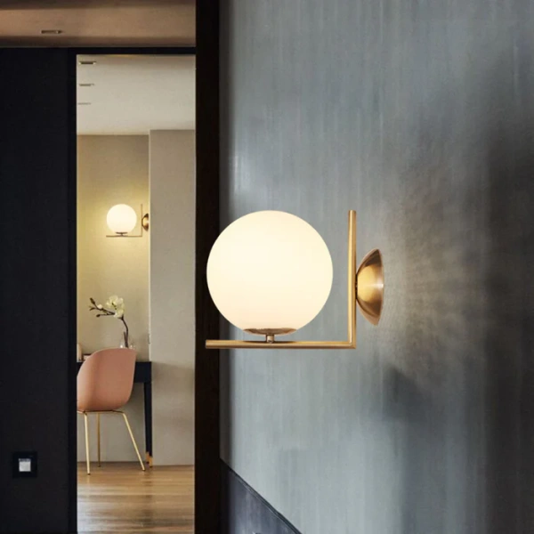 Wall light IC E27 D20 BRS