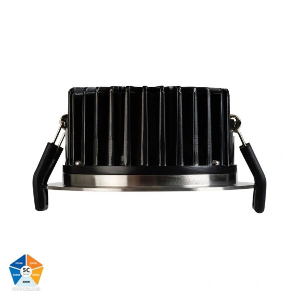Recessed  downlight Ora 316 Stainless Steel Fixed 5CCT LED 12W IP54 Recessed  downlight Ora 316 Stainless Steel Fixed 5CCT LED 12W IP54