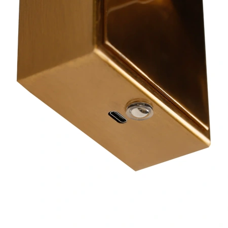 Wall lamp Rosalind Rechargeable LED CCT Dimmable brs