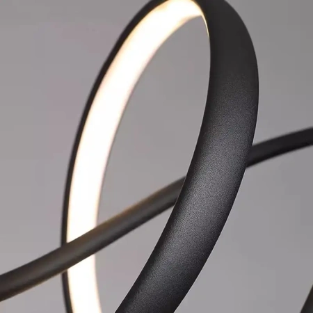 Pendant lamp Famous linear 2 P3 LED 30W 3CCT L1600 BK