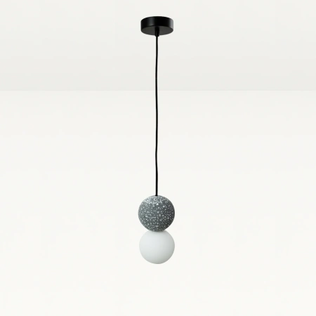 Pendant lamp Noir Terrazzo G9 BL