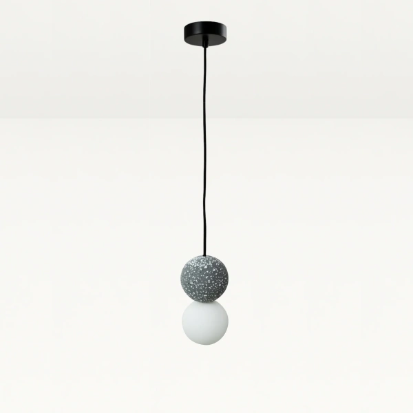 Pendant lamp Noir Terrazzo G9 BL