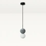 Pendant lamp Noir Terrazzo G9 BL