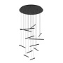 Pendant lamp LINDOZA LED 100W 3K BLK