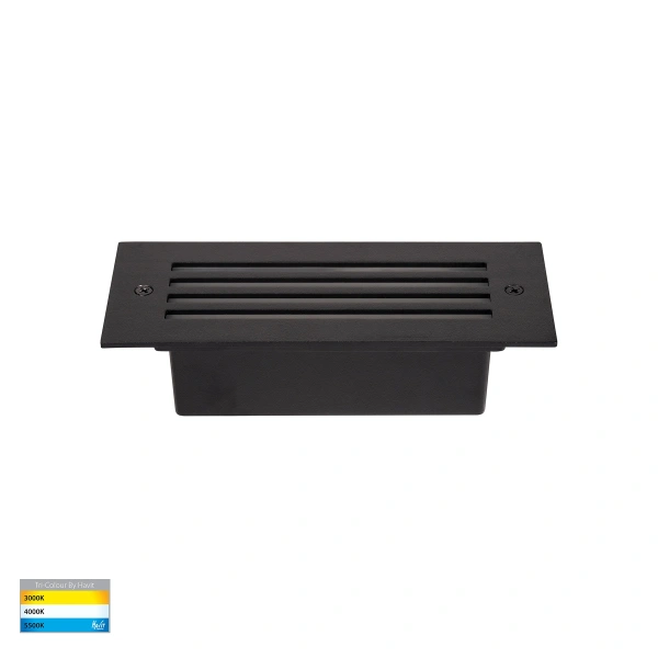 Step light Bata with Grill 6W LED 240V 3CCT BL