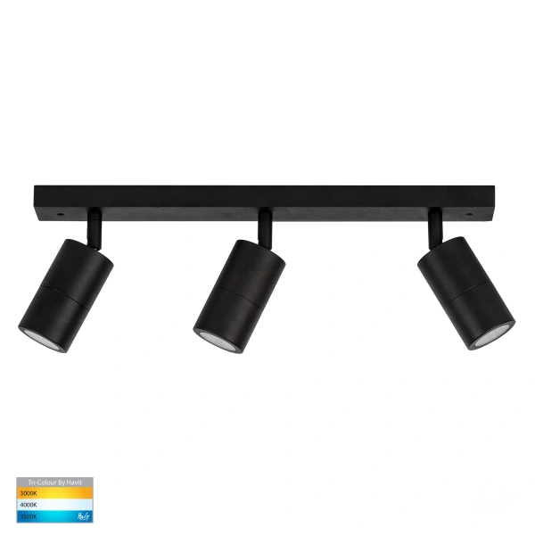 Wall light Tivah Bar 3 Light 3CCT BLK