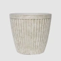 Elwood Set of 2 Tall Planters Ivory