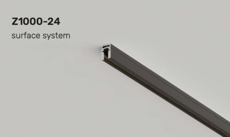 Surface track Z1000-24.SR.200.BK 2M 24V