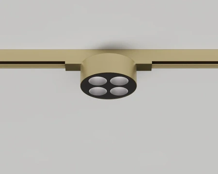 Track spot lens SEPTA Brass 48V 7W CCT