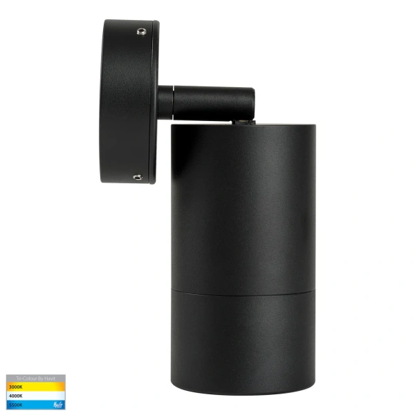 Wall light Maxi Tivah Aluminium BLK 3CCT Single HV1228T IP65