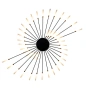 Wall lamp GIRANDOLA-42L Black