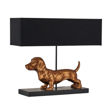 Table lamp Dachshund E27 BL