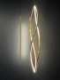 Pendant lamp Spear 1L Gold 3000K