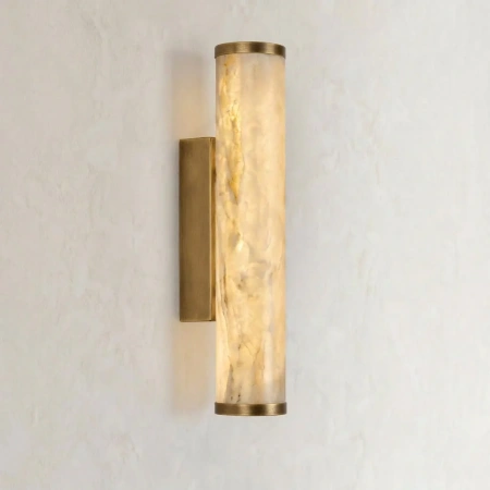 Wall lamp Alba Kari Ice Jade LED 5W Brass