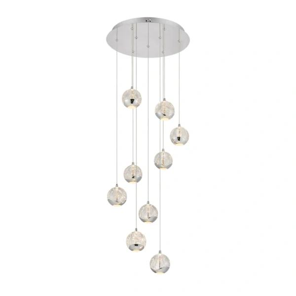 Pendant light SEGOVIA 9 LED 45W CH