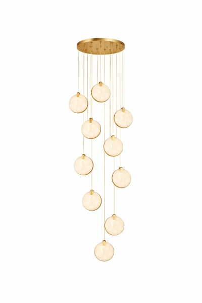 Pendant lamp Villastar 10 Alabaster Spanish Marble LED CCT Dim BRS