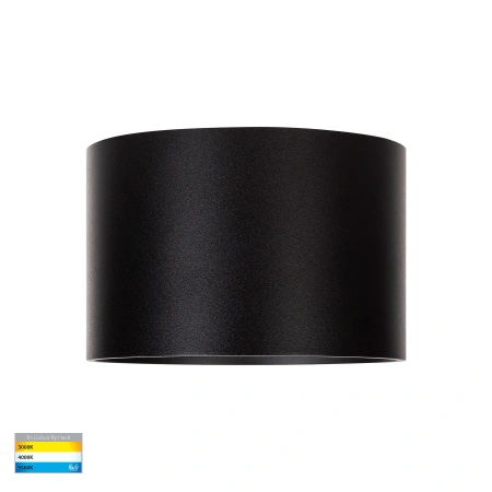 Surface downlight Nella Surface Mounted 12V 3CCT LED 12W BLK
