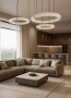 Pendant lamp Calcena D80 Alabaster Spanish Marble LED 50W BRS