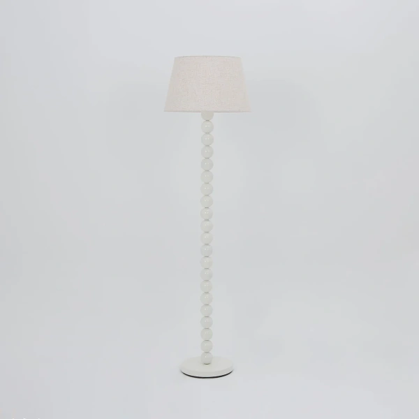 Floor lamp Pearl Orb E27 WHISPER WHITE