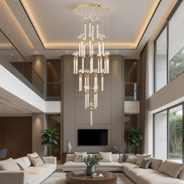Pendant lamp Genevieve 37 3CCT LED GLD