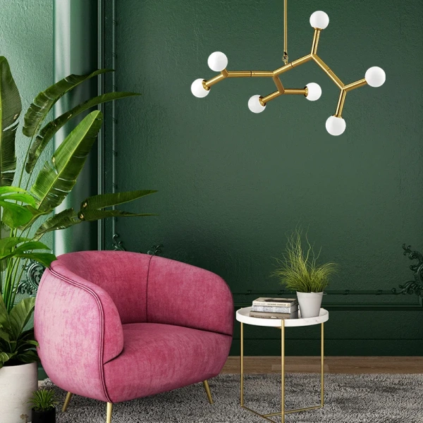Pendant lamp Molecule S7