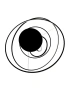 Pendant lamp Aria Modern 6 ring LED 65W 3CCT BLK