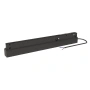 Suspended track set Edge 3M 4lt LED 24W BLK