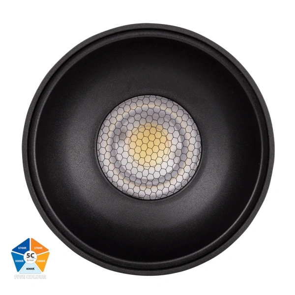 Surface downlight Nella BLK 5CCT LED 24W IP54 Surface downlight Nella BLK 5CCT LED 24W IP54