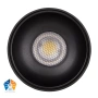 Surface downlight Nella BLK 5CCT LED 24W IP54