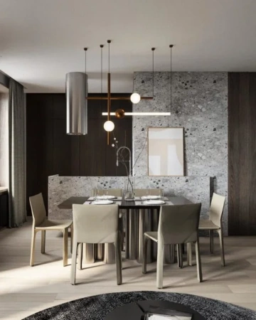 Pendant lamp Skili P1 WH