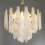 Pendant lamp Buena P16 Alabaster Spanish Marble BRS