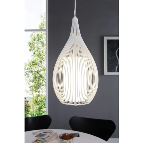 Pendant lamp RAZONI WHT