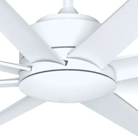 Ceiling Fan Titanic 72 DC 8 blade High Airflow WHT-BLK