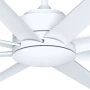 Ceiling Fan Titanic 72 DC 8 blade High Airflow WHT-BLK