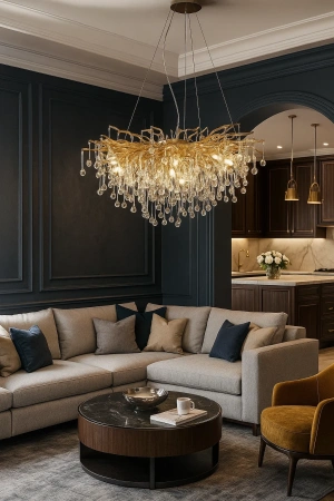 Chandeliers Anois - Rain Tree P60 G9 GL Display