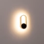 Wall light Ovale HV8080T-BLKBR LED 7W TRI Colour Dimmable