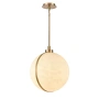 Pendant lamp Glow Marble Alabaster E27 BRS