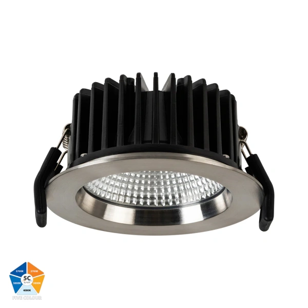 Recessed  downlight Ora 316 Stainless Steel Fixed 5CCT LED 12W IP54 Recessed  downlight Ora 316 Stainless Steel Fixed 5CCT LED 12W IP54