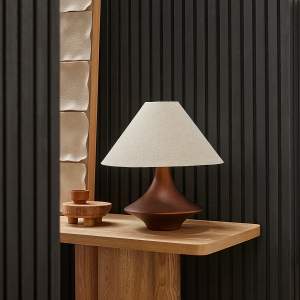 Table lamp Vella bronze E27
