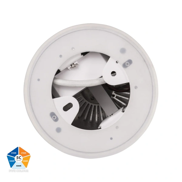 Surface downlight Nella WHT 5CCT LED 18W IP54 Surface downlight Nella WHT 5CCT LED 18W IP54