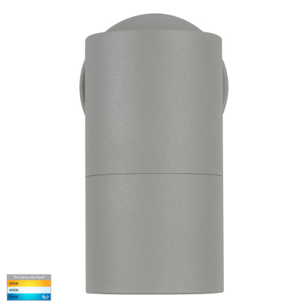 Wall light Tivah Fixed Down GU10 3CCT Silver
