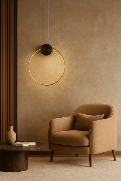 Pendant lamp Aura P40 BK