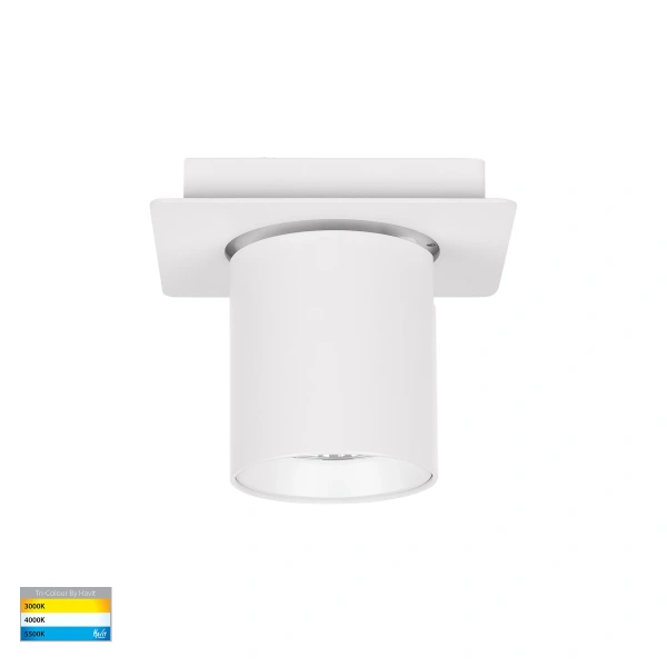 Wall light Sbarra Single Bar Light 3CCT WHT
