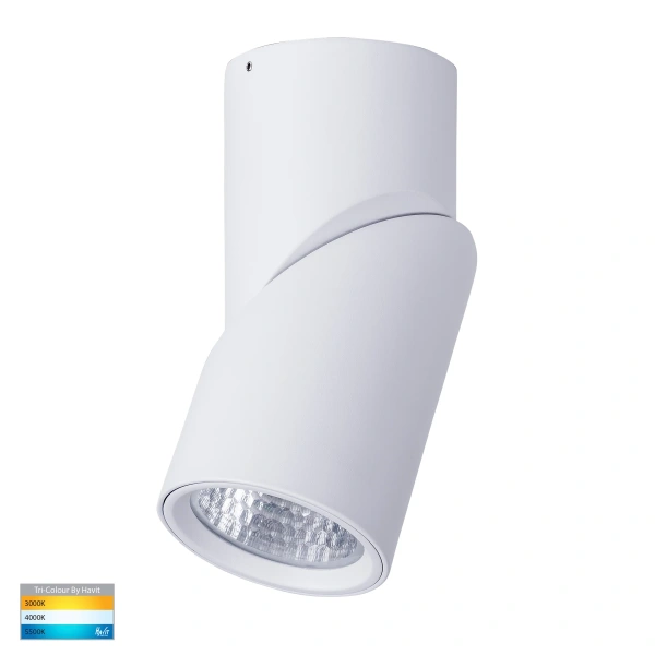 Surface downlight Nella Rotatable 12V 3CCT LED 18W WHT