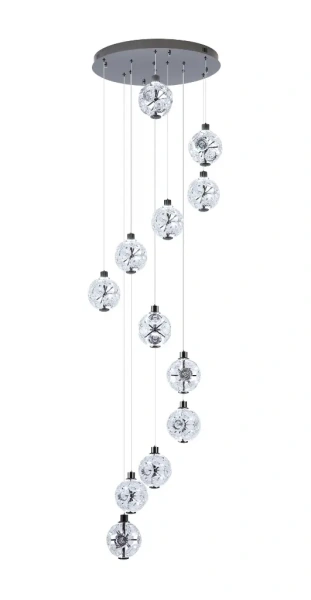Pendant lamp ADRIANA 12 LED 80W GM Remote