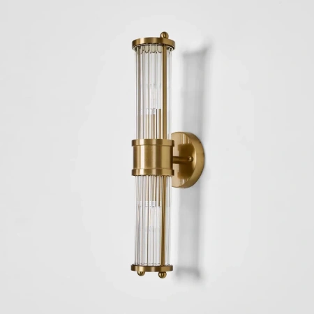 Wall light Jenson Double E14 H445 BRS