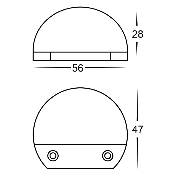 Step light Occhio Surface Mounted 12V 3W LED SS